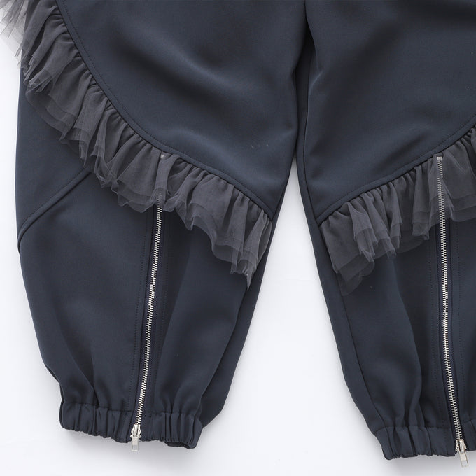TOBOGGAN<br> トボガン<br>【26ssご予約2月上旬入荷予定】<br>frill zip pants