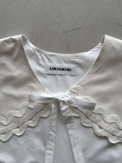 UNIONINI<br>ユニオニーニ<br>【27ssご予約】<br>wavy collar<br>AC-109