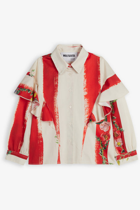 Wolf＆Rita ウルフアンドリタ<br>ALICIA - BLOUSE<br>PAWRGBLO0215001.AW25.03