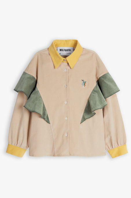 Wolf＆Rita ウルフアンドリタ<br>ALICIA - BLOUSE<br>PAWRGBLO0216006.AW25.07