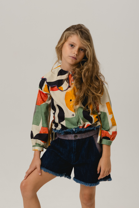 Wolf＆Rita ウルフアンドリタ<br>EVA - BLOUSE<br>PAWRGBLO0210001.AW25.01