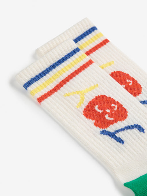 BOBOCHOSES<br>ボボショセス<br>Smiling longsocks<br>125AI00319923