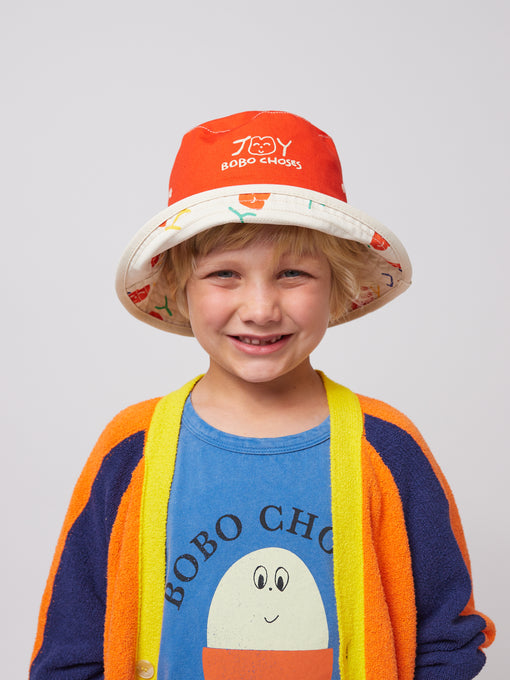 BOBOCHOSES<br>ボボショセス<br>【25ssご予約】<br>Joyful Facereversible hat<br>125AI01699152