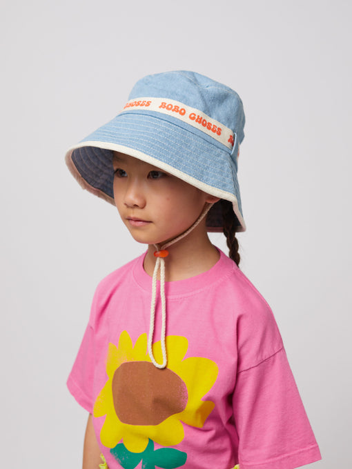 BOBOCHOSES<br>ボボショセス<br>【25ssご予約】<br>Bobo Choseslight denimbucket hat<br>125AI01845152