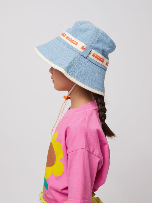 BOBOCHOSES<br>ボボショセス<br>【25ssご予約】<br>Bobo Choseslight denimbucket hat<br>125AI01845152