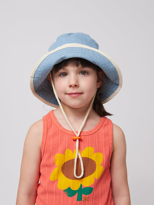 BOBOCHOSES<br>ボボショセス<br>【25ssご予約】<br>Bobo Choseslight denimbucket hat<br>125AI01845152