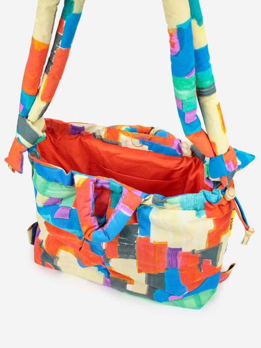 BOBOCHOSES<br>ボボショセス<br>【25ssご予約】<br>Bobo Choses xOlend multicolorbig bag<br>B125AK021991OS