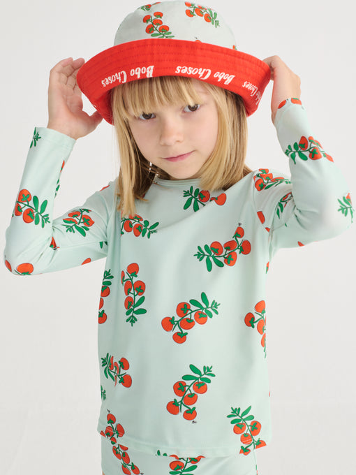 BOBOCHOSES<br>ボボショセス<br>【26ssご予約】<br>Juicy Tomatoes all over reversible hat<br>B126AI020