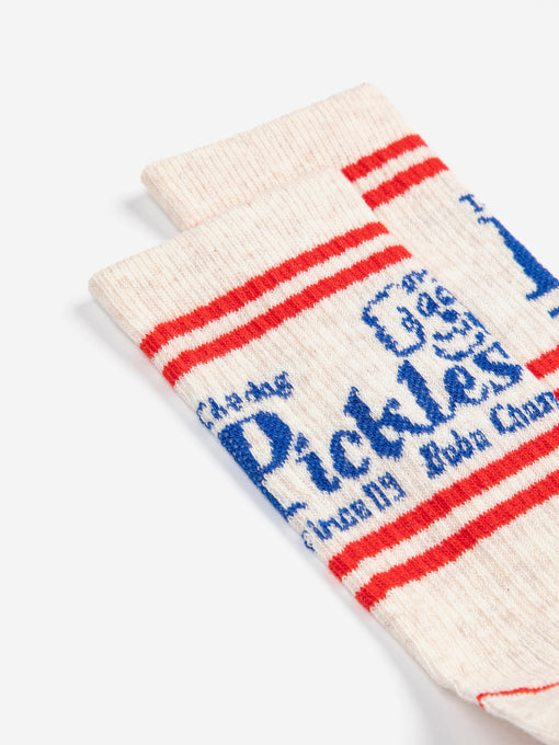 BOBOCHOSES<br>ボボショセス<br>Pickles The Dog long socks<br>B126AI003