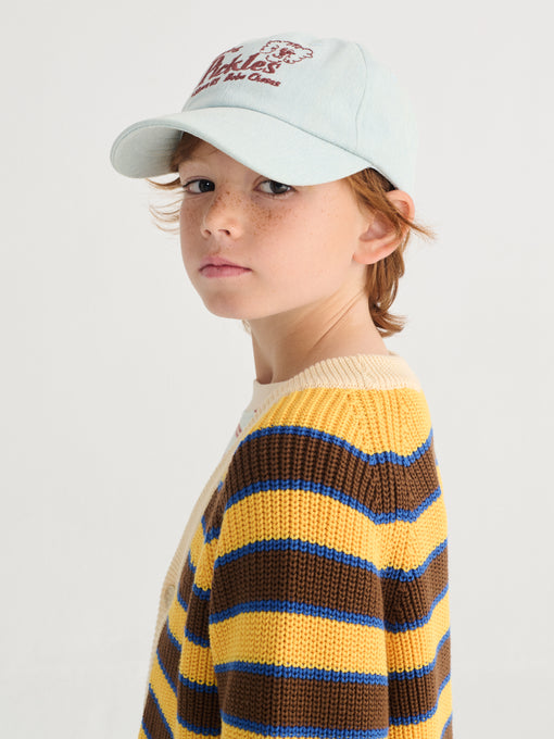 BOBOCHOSES<br>ボボショセス<br>【26ssご予約】<br>Pickles The Dog denim cap<br>B126AI013