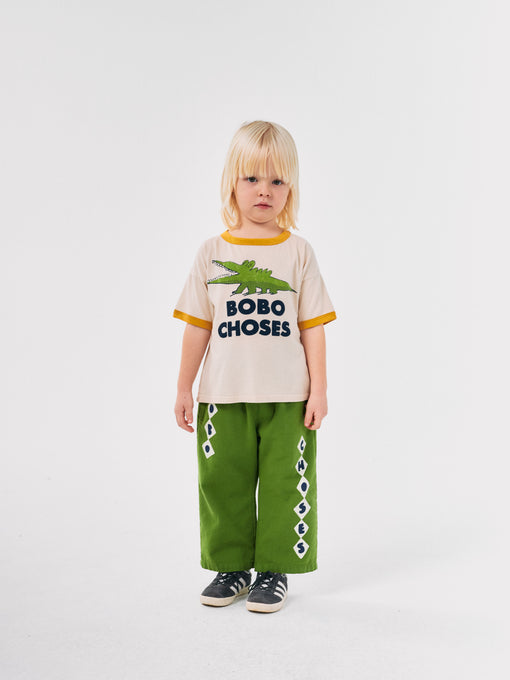 BOBOCHOSES<br>ボボショセス<br>Bobo Choses Diamonds straight pants<br>B224AC091