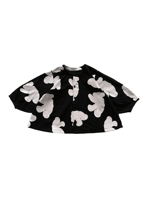 UNIONINI<br>ユニオニーニ<br>【26awご予約9-10月入荷予定】<br>teddy pattern blouse<br>BL-027