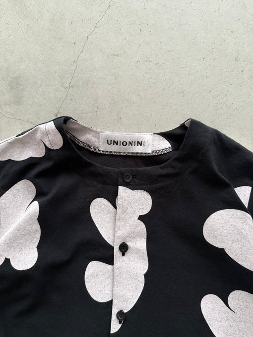UNIONINI<br>ユニオニーニ<br>【26awご予約9-10月入荷予定】<br>teddy pattern blouse<br>BL-027