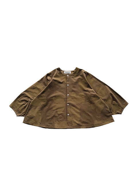 UNIONINI<br>ユニオニーニ<br>【26awご予約9-10月入荷予定】<br>teddy pattern blouse<br>BL-027