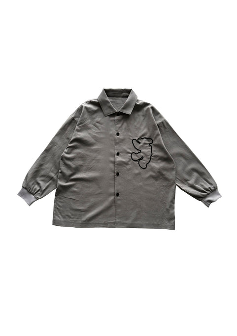 UNIONINI<br>ユニオニーニ<br>【26awご予約8-9月入荷予定】<br>teddy shirt<br>BL-028