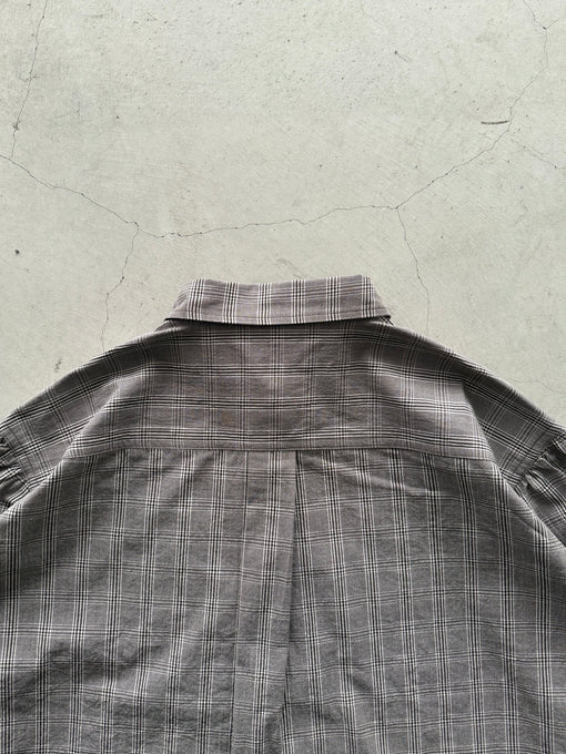 UNIONINI<br>ユニオニーニ<br>【26awご予約9-10月入荷予定】<br>checked big shirt<br>BL-030