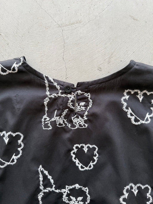 UNIONINI<br>ユニオニーニ<br>【27ssご予約】<br>cat & heart tops<br>BL-034
