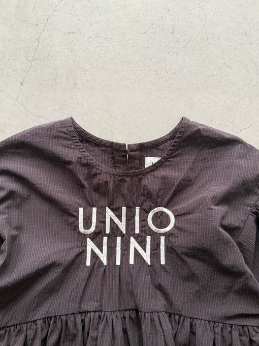 UNIONINI<br>ユニオニーニ<br>【26awご予約9-10月入荷予定】<br>checked blouse<br>BL-035