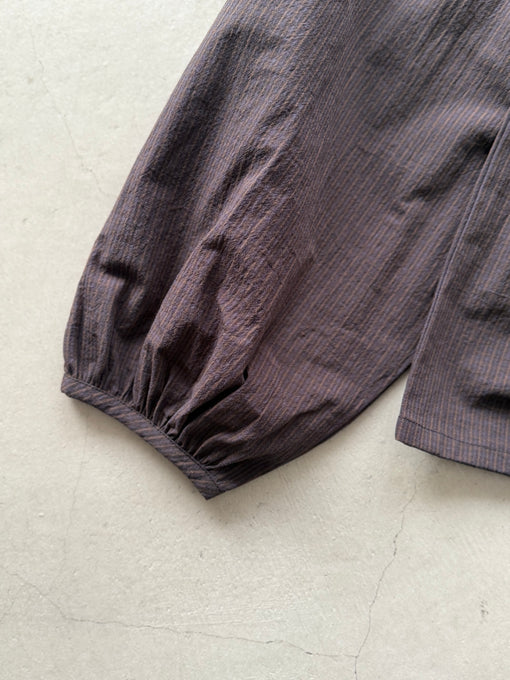 UNIONINI<br>ユニオニーニ<br>【26awご予約9-10月入荷予定】<br>checked blouse<br>BL-035