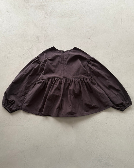UNIONINI<br>ユニオニーニ<br>【26awご予約9-10月入荷予定】<br>checked blouse<br>BL-035