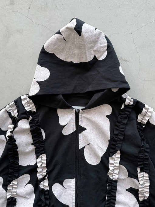 UNIONINI<br>ユニオニーニ<br>【26awご予約9-10月入荷予定】<br>teddy pattern hoodie<br>BL-036