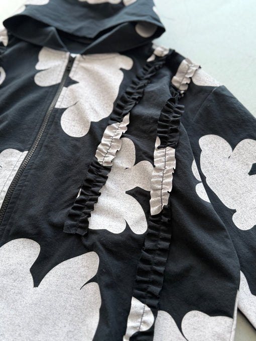 UNIONINI<br>ユニオニーニ<br>【26awご予約9-10月入荷予定】<br>teddy pattern hoodie<br>BL-036