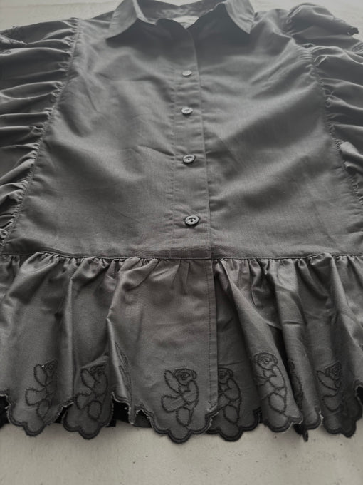 UNIONINI<br>ユニオニーニ<br>【27ssご予約】<br>teddy lace blouse<br>BL-038-1