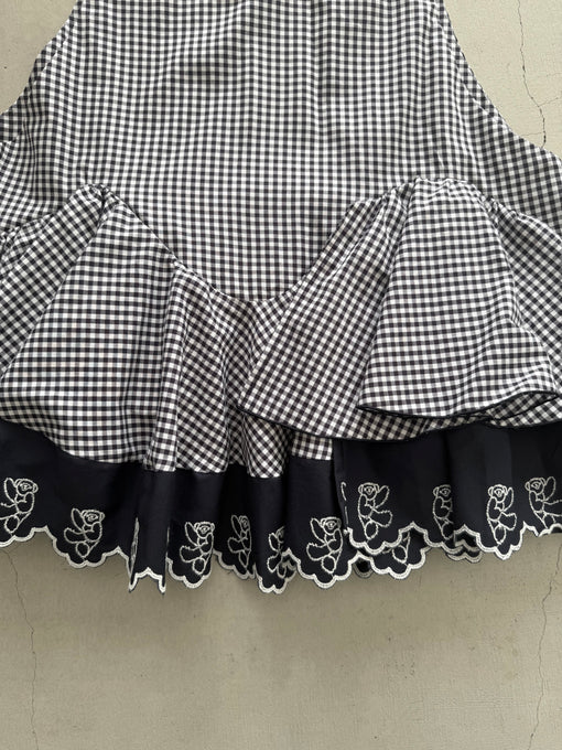 UNIONINI<br>ユニオニーニ<br>【27ssご予約】<br>teddy lace blouse<br>BL-038-2
