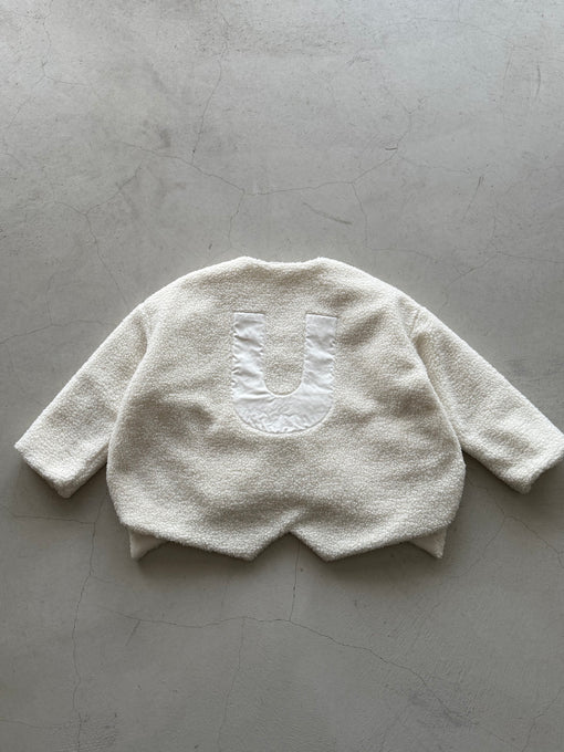 UNIONINI<br>ユニオニーニ<br>【26awご予約9-10月入荷予定】<br>poodle jacket<br>CO-013