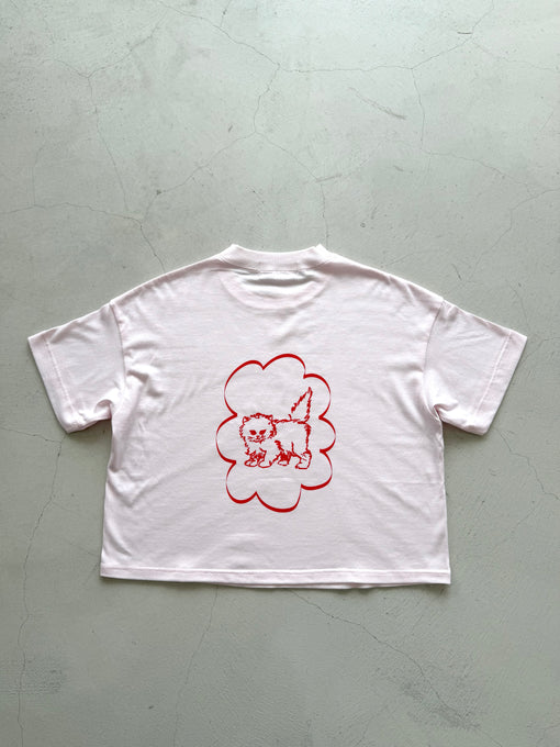 UNIONINI<br>ユニオニーニ<br>【27ssご予約】<br>cat big tee<br>CS-049