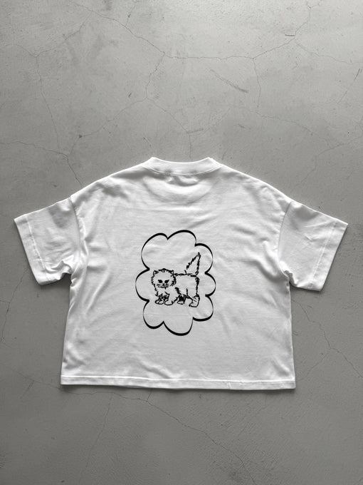 UNIONINI<br>ユニオニーニ<br>【27ssご予約】<br>cat big tee<br>CS-049