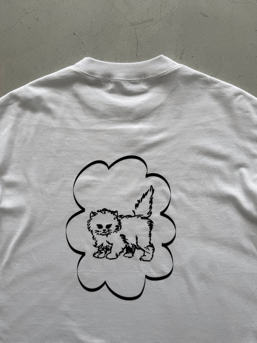 UNIONINI<br>ユニオニーニ<br>【27ssご予約】<br>cat big tee<br>CS-049