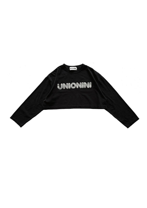 UNIONINI<br>ユニオニーニ<br>【26awご予約8月入荷予定】<br>cropped long sleeved tee<br>CS-086