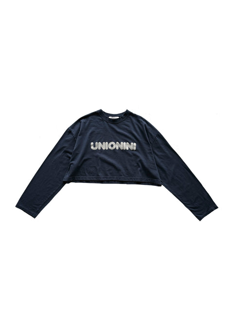 UNIONINI<br>ユニオニーニ<br>【26awご予約8月入荷予定】<br>cropped long sleeved tee<br>CS-086