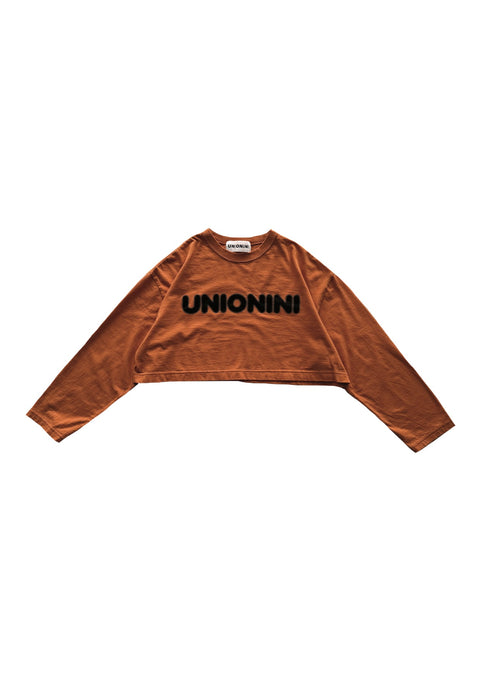 UNIONINI<br>ユニオニーニ<br>【26awご予約8月入荷予定】<br>cropped long sleeved tee<br>CS-086