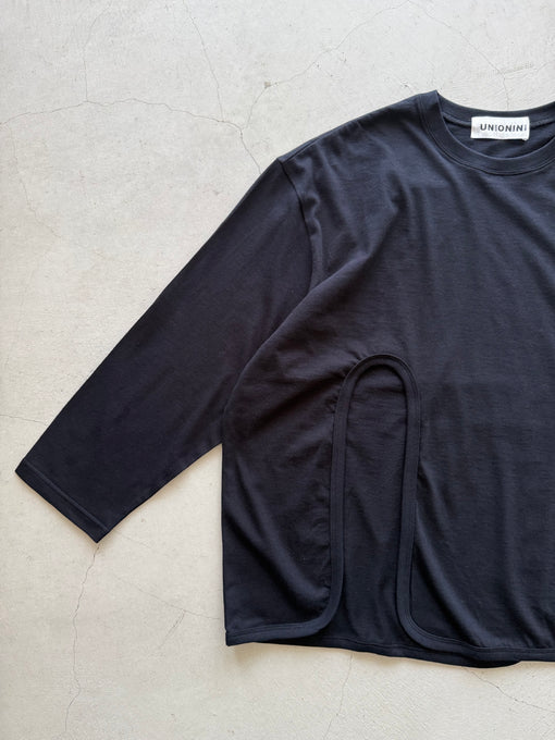 UNIONINI<br>ユニオニーニ<br>【27ssご予約】<br>slit long tee<br>CS-088