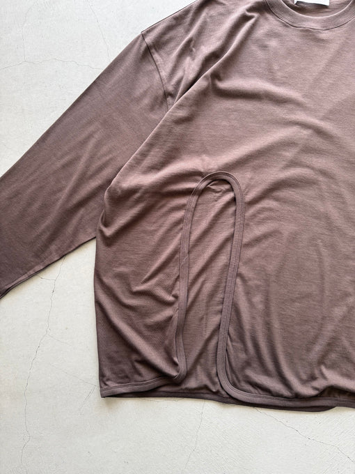 UNIONINI<br>ユニオニーニ<br>【27ssご予約】<br>slit long tee<br>CS-088
