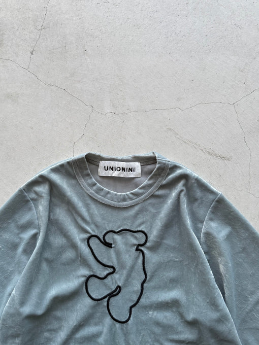 UNIONINI<br>ユニオニーニ<br>【26awご予約8-9月入荷予定】<br>teddy velours long sleeved<br>CS-090