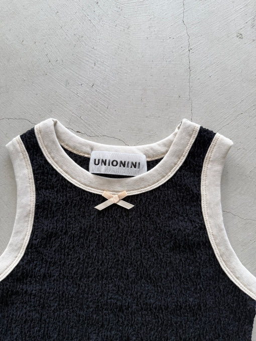 UNIONINI<br>ユニオニーニ<br>【27ssご予約】<br>bluse tank top<br>CS-091