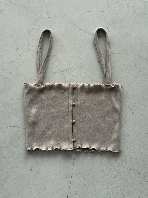 UNIONINI<br>ユニオニーニ<br>【26awご予約8-9月入荷予定】<br>shaggy camisole<br>CS-094