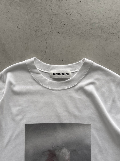 UNIONINI<br>ユニオニーニ<br>【26awご予約8月入荷予定】<br>photo print long sleeved tee<br>CS-095