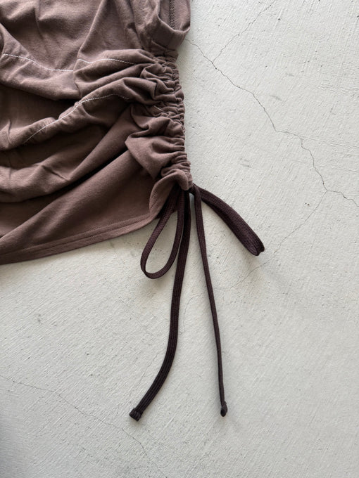 UNIONINI<br>ユニオニーニ<br>【27ssご予約】<br>gather sleeveless tee<br>CS-096