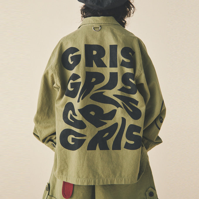 GRIS グリ<br>Millitary Peace Jacket<br>GR24SS-JK001