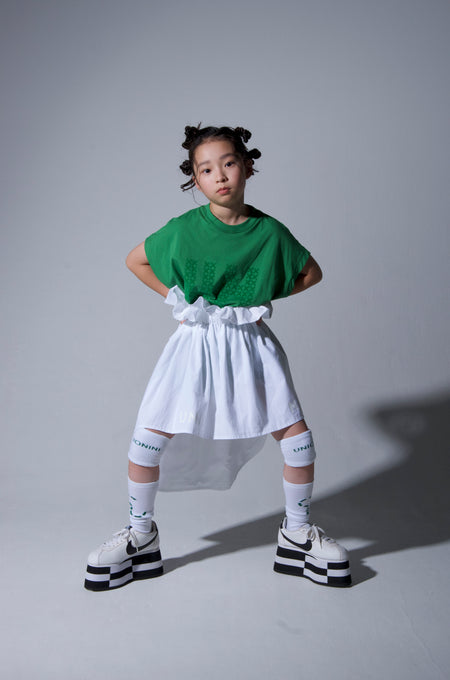 UNIONINI<br>ユニオニーニ<br>【26ssご予約】<br>swallowtail skirt<br>SK-013