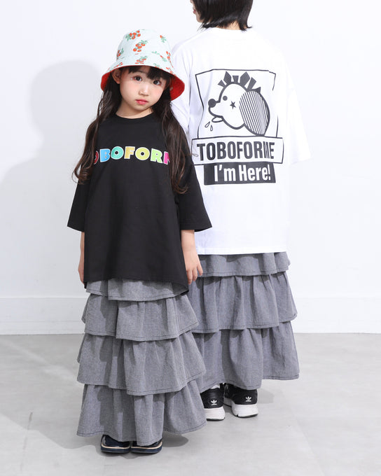 TOBOGGAN<br> トボガン<br>×nunuforme別注<br>【ご予約4/28頃入荷予定】TOBOFORME HAGURENAI TEE