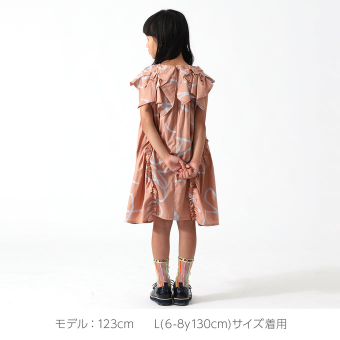 frankygrow フランキーグロウ<br>FRG+SB BACK RIBBON SAILOR COLLAR DRESS<br>24SOP-252