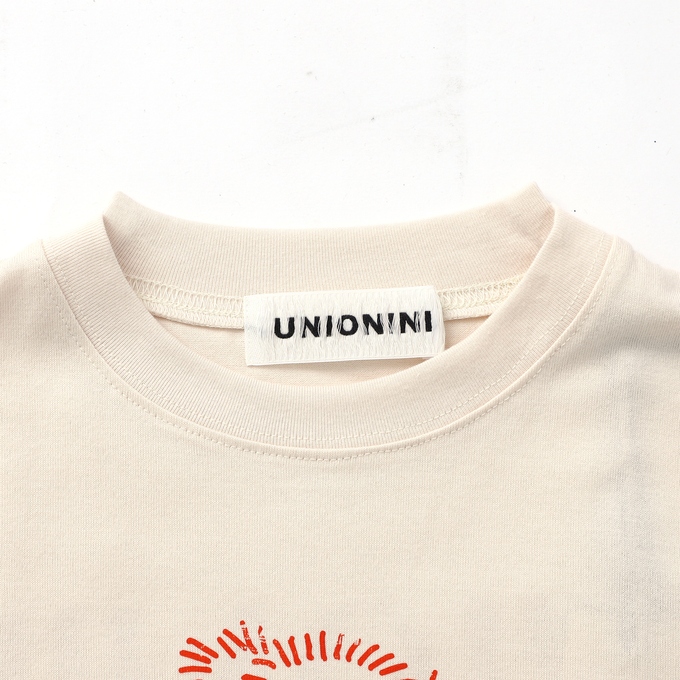 UNIONINI<br>ユニオニーニ<br>teddybear logo big tee<br>CS-049