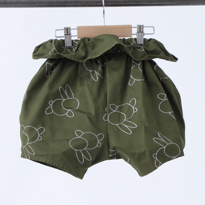 UNIONINI ユニオニーニ<br>embroidery short pants<br>PT-110