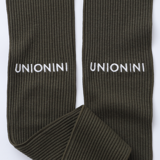 UNIONINI<br>ユニオニー<br>rib knee high socks<br>AC-097