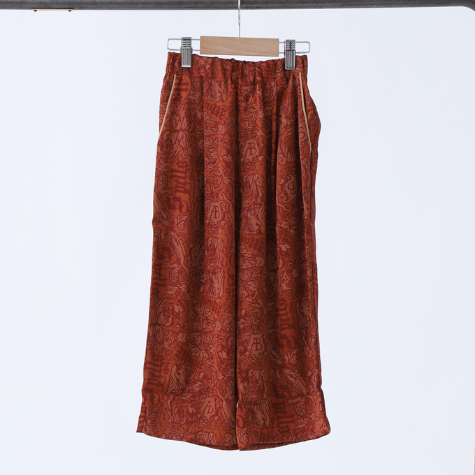 eLfinFolk <br>エルフィンフォルク<br>Magic Spell print Vintage Satin Pants<br>elf-242F08/F09/F10